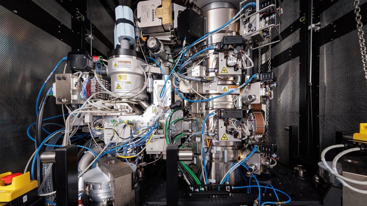An image showing the transmission electron microscope available to BYU students